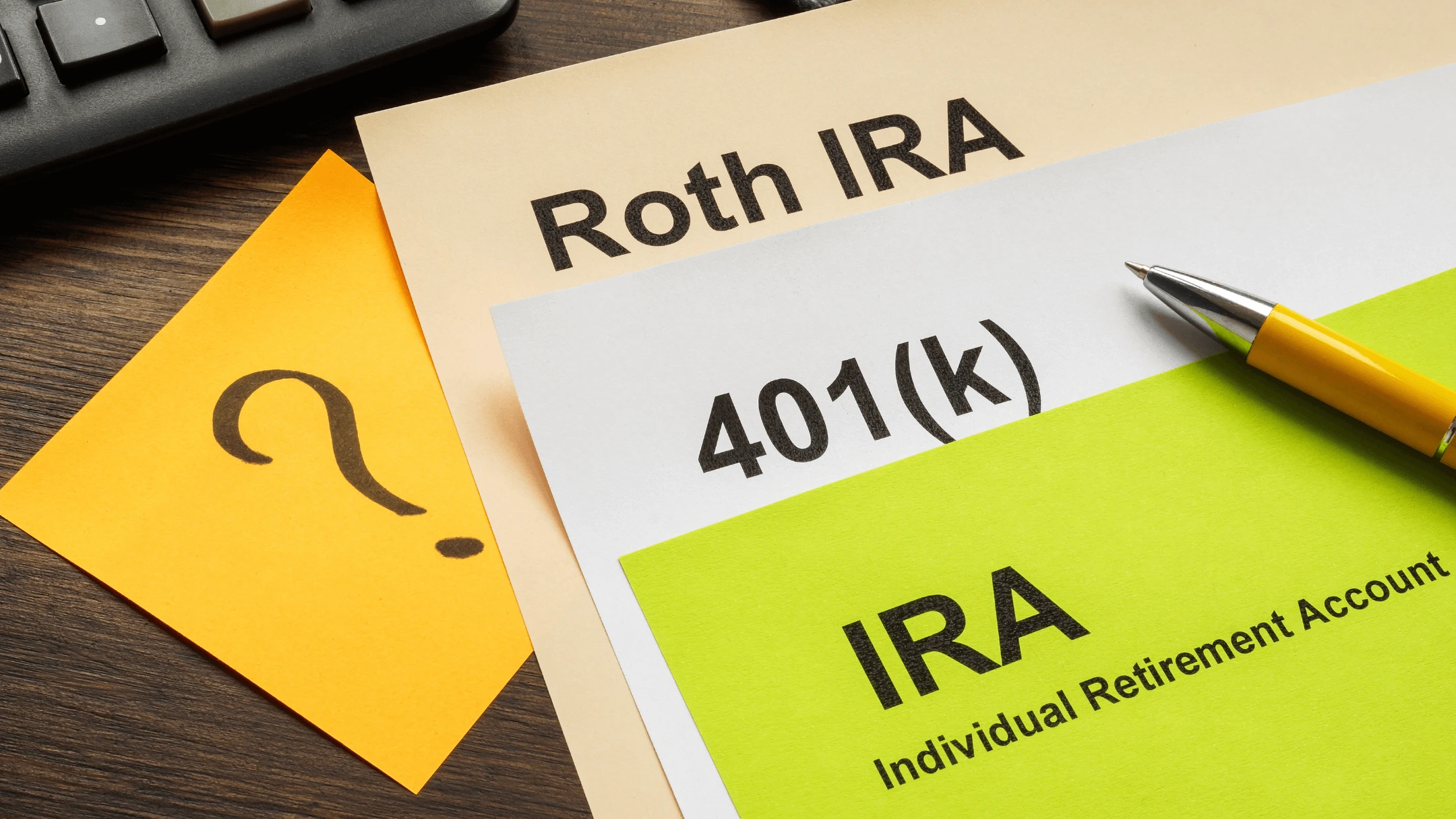 Roth IRAs and 401ks
