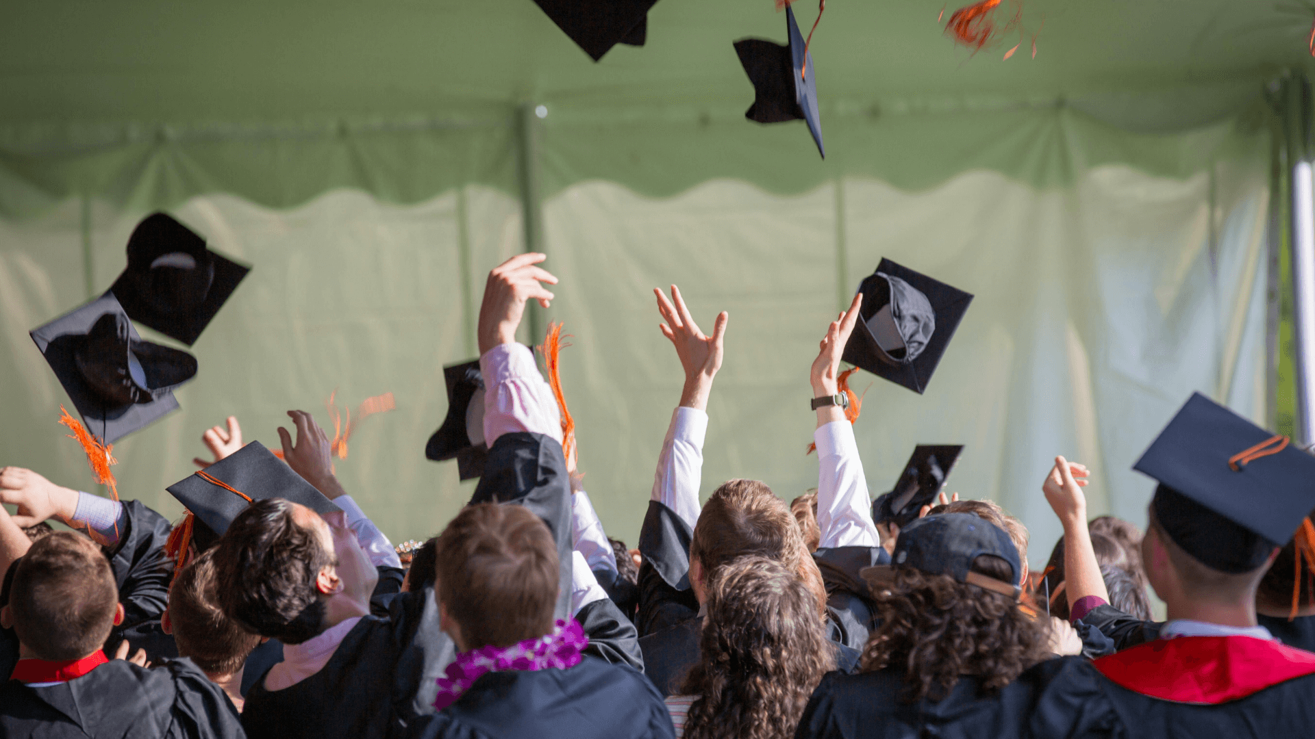 Students graduating