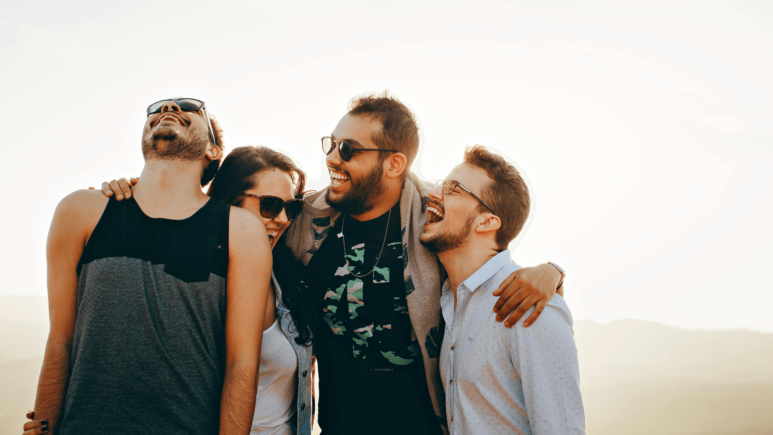 people happy figuring out finances