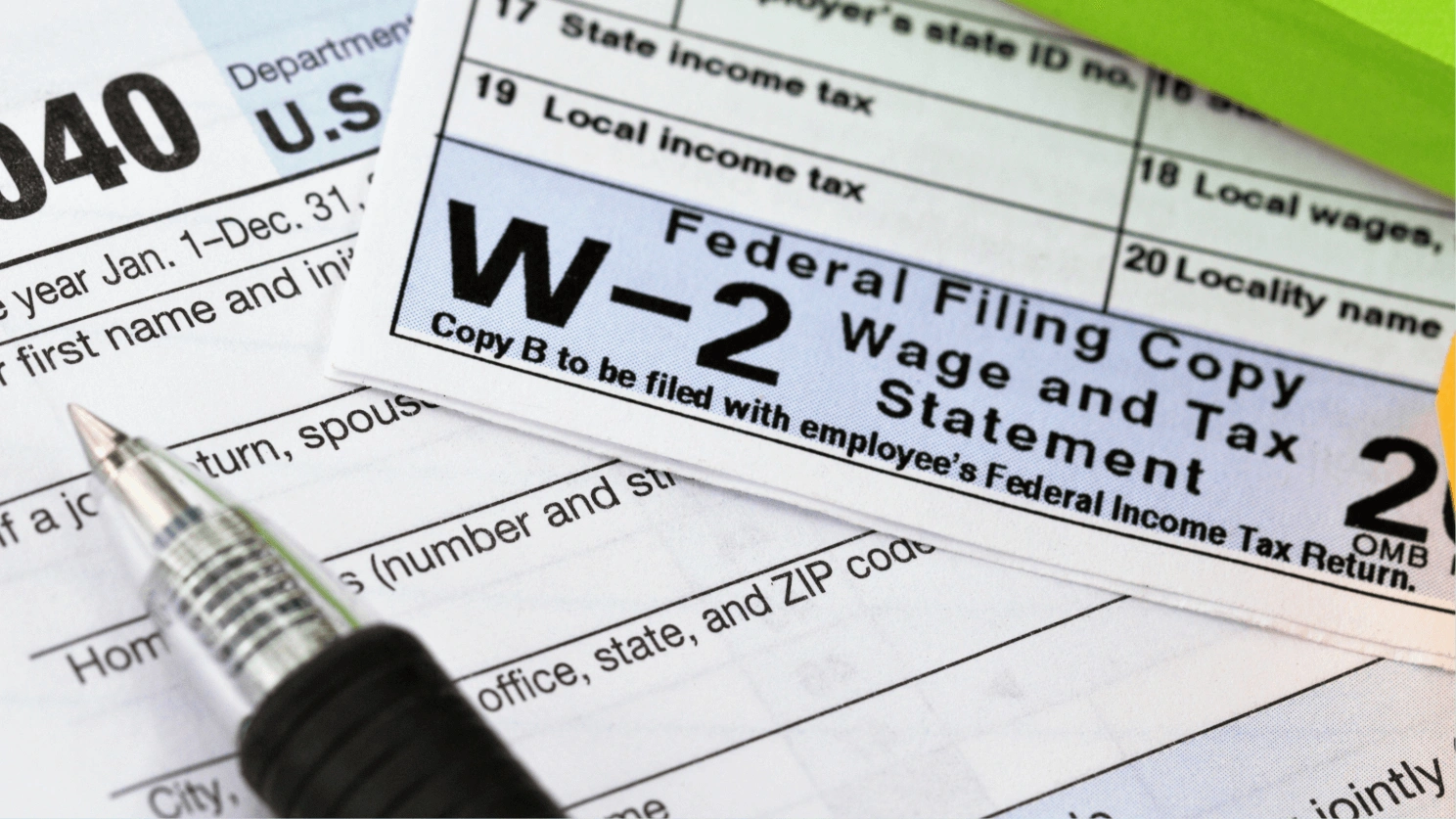 W2 form