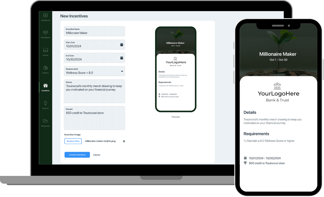 Achievements and Incentives for your employees