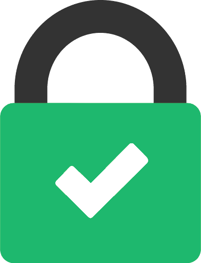 Safe lock icon